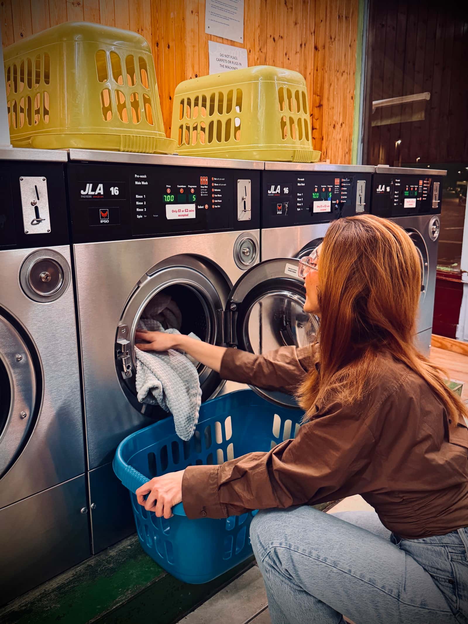 Inside H&M Laundrette Tooting — interior view